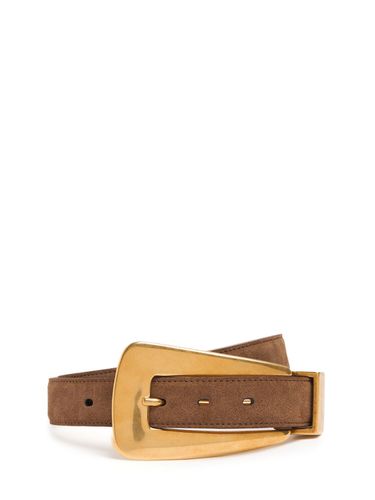 Lucca Metallic Leather Belt - KHAITE - Modalova