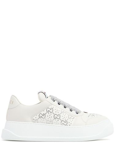 Mm Hohe Ledersneakers „screener“ - GUCCI - Modalova