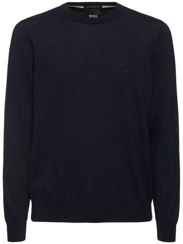 Botto Wool Knit Sweater - BOSS - Modalova