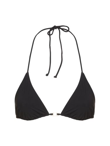 Solid Gemini Link String Bikini Top - TORY BURCH - Modalova