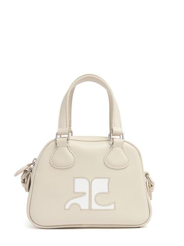 Bolso Mini Reedition Bowling De Piel - COURREGES - Modalova