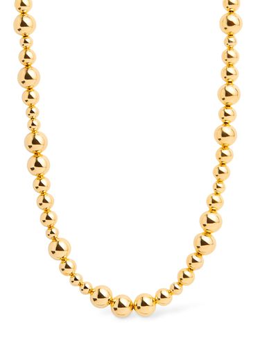 Elly Brass Collar Necklace - LIÉ STUDIO - Modalova