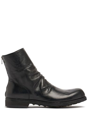 Bulla Zipped Leather Boots - OFFICINE CREATIVE - Modalova