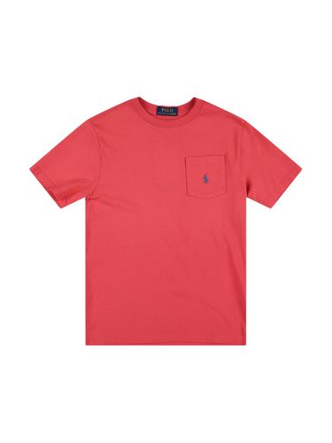 Camiseta De Jersey De Algodón Con Logo Bordado - POLO RALPH LAUREN - Modalova