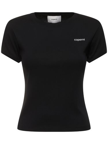 Logo Slim Cotton Jersey T-shirt - COPERNI - Modalova