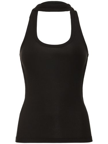 Tank Top De Viscosa Acanalado - COPERNI - Modalova