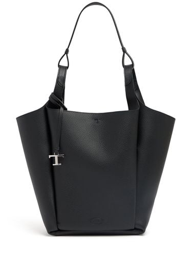 Medium Schultertasche Aus Leder „api“ - TOD'S - Modalova