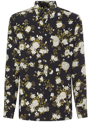 Hendrix Floral Silk Crepe De Chine Shirt - TOM FORD - Modalova