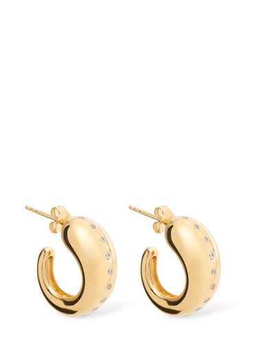 Oculus Crystal Hoop Earrings - RAGBAG - Modalova