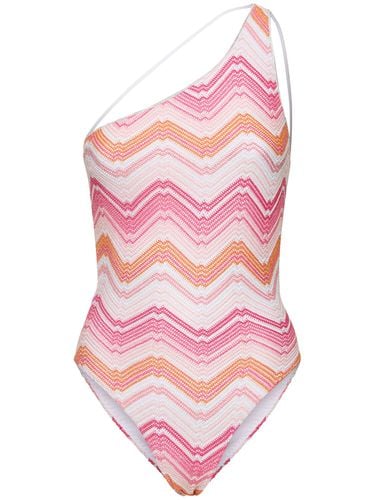 Lurex Printed One Piece Swimsuit - MISSONI - Modalova