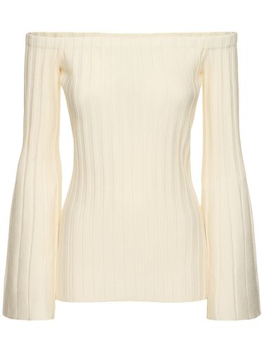 Nelson Wool & Cashmere Rib Knit Top - GABRIELA HEARST - Modalova