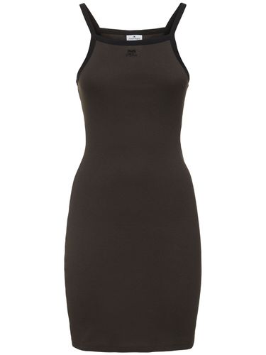 Minikleid Aus Baumwolljersey - COURREGES - Modalova