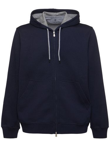 Leisure Zipped Sweatshirt - BRUNELLO CUCINELLI - Modalova