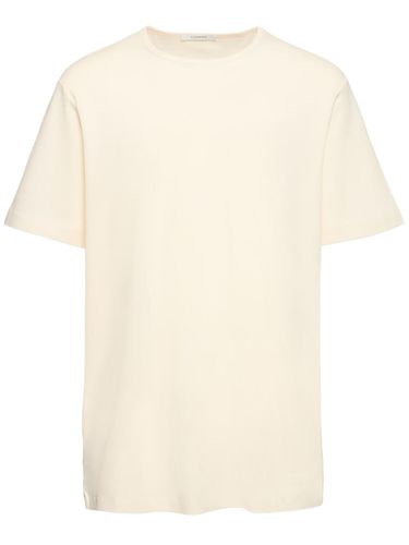 Rib U Neck T-shirt - LEMAIRE - Modalova