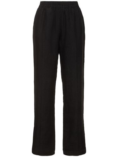 Torres Linen Blend Pants - ANINE BING - Modalova