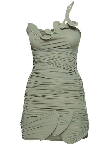 Vestido Corto De Techno Stretch - CHRISTOPHER ESBER - Modalova