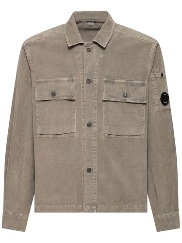 Utility-overshirt Aus Kord - C.P. COMPANY - Modalova