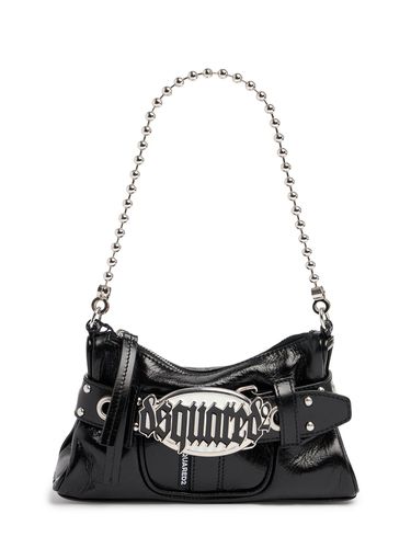 Gothic Belted Leather Shoulder Bag - DSQUARED2 - Modalova