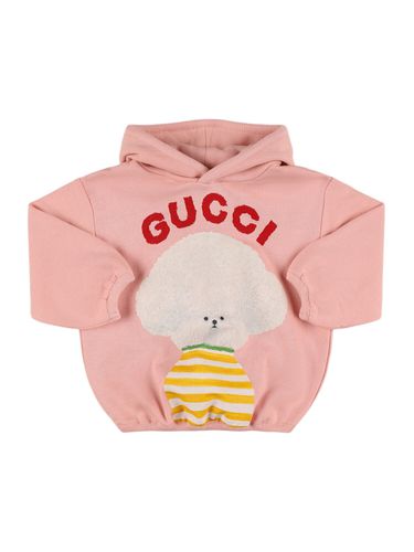 Sudadera De Algodón Con Capucha - GUCCI - Modalova