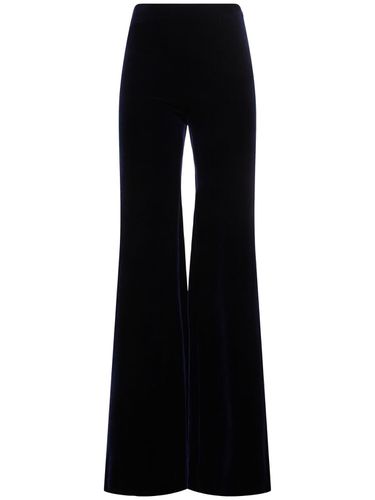 Winter Sun Velvet Wide Pants - GALVAN - Modalova