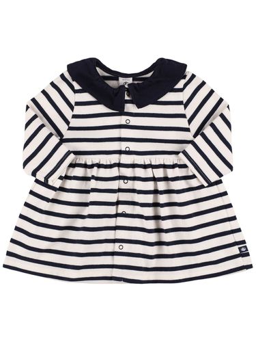 Vestido De Algodón Estampado - PETIT BATEAU - Modalova