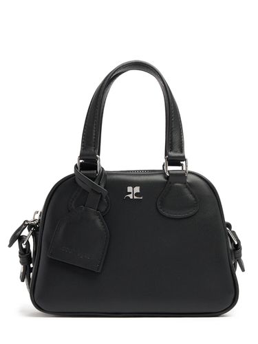 Mini Ledertasche „bowling“ - COURREGES - Modalova