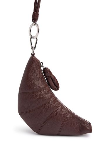 Croissant Grain Leather Coin Purse - LEMAIRE - Modalova