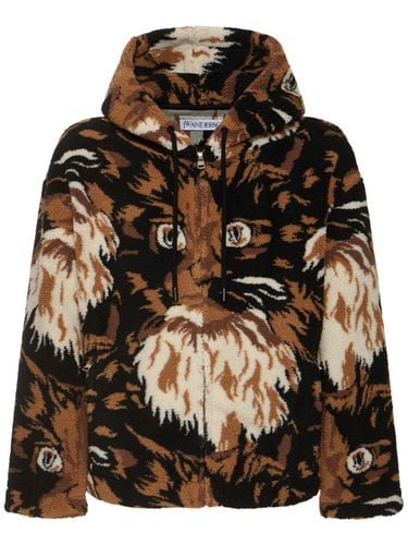 Chaqueta De Acrílico Con Capucha - JW ANDERSON - Modalova