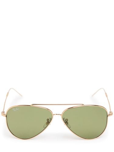 Aviator Reverse Metal Sunglasses - RAY-BAN - Modalova