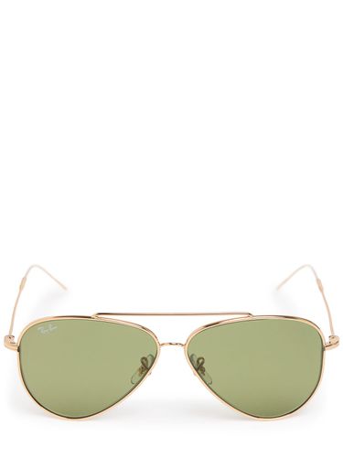 Occhiali Da Sole Aviator Reverse In Metallo - RAY-BAN - Modalova