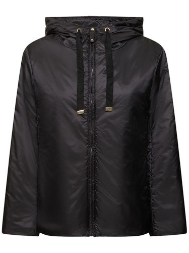 Chaqueta Acolchada De Techno Con Capucha - MAX MARA - Modalova