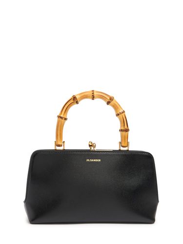 Mini Goji Leather Top Handle Bag - JIL SANDER - Modalova