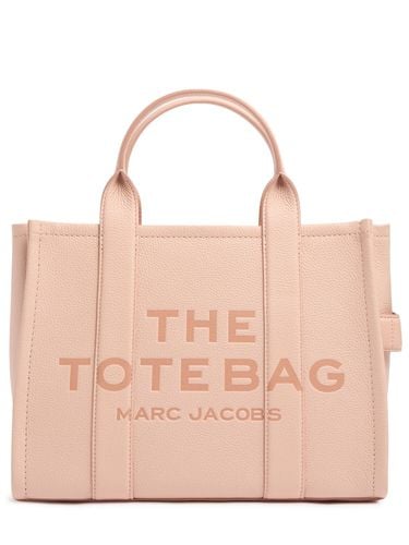 The Medium Leather Tote Bag - MARC JACOBS - Modalova