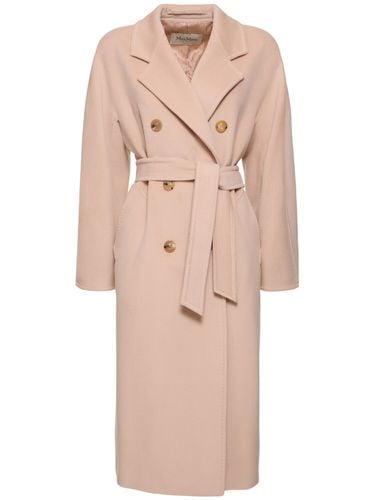 Madame Wool Double Breast Long Coat - MAX MARA - Modalova