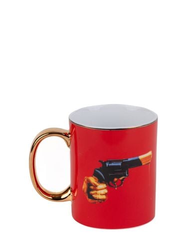 Taza De Porcelana Revolver - SELETTI - Modalova