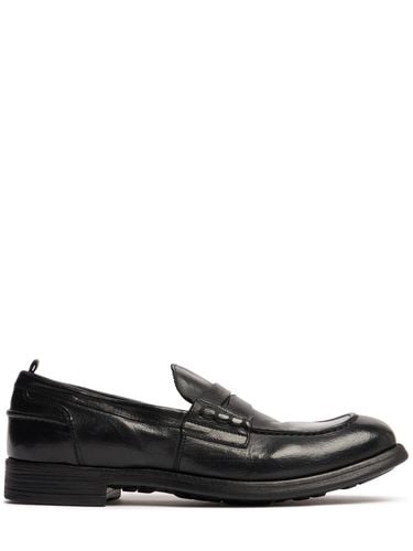 Chronicle Leather Loafers - OFFICINE CREATIVE - Modalova