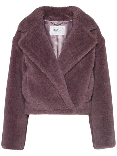 Cappotto Corto Oggeri In Teddy - MAX MARA - Modalova