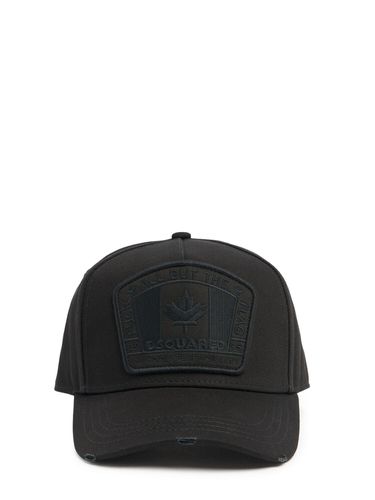 Cappello Baseball In Tela Di Cotone - DSQUARED2 - Modalova