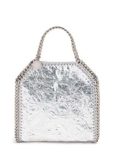 Winzige Metalltasche Mit Knittereffekt „falabella“ - STELLA MCCARTNEY - Modalova