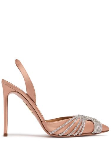 Mm Hohe Satinpumps „gatsby“ - AQUAZZURA - Modalova