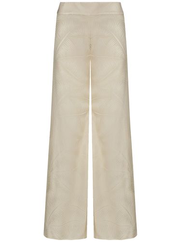 Laidback Energy Palm Jacquard Wide Pants - JOHANNA ORTIZ - Modalova