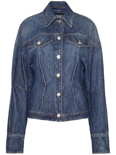 Filato Fitted Denim Jacket - SPORTMAX - Modalova