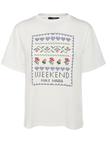 Cabina Printed Logo T-shirt - WEEKEND MAX MARA - Modalova