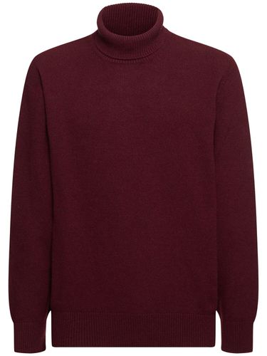 Knitted Turtleneck Sweater - LANEUS - Modalova