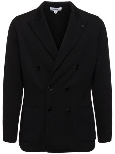 Wool Knitted Blazer - LARDINI - Modalova