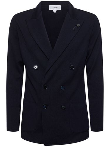 Blazer Aus Wollstrick - LARDINI - Modalova