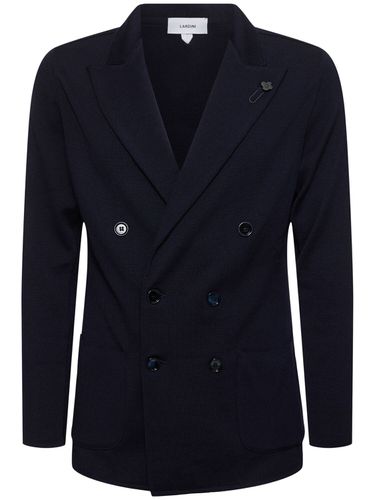 Blazer De Punto De Lana - LARDINI - Modalova