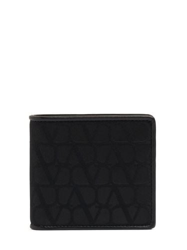 Toile Iconographe Billfold Wallet - VALENTINO GARAVANI - Modalova