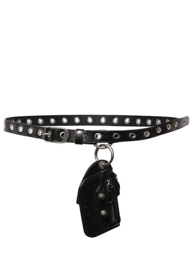 Cm Le Cagole Leather Belt - BALENCIAGA - Modalova