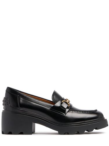 Mm Gomma Brushed Leather Pumps - TOD'S - Modalova